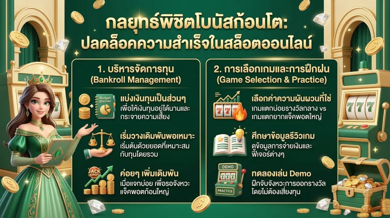 สูตรพิชิตโบนัสสล็อตออนไลน์